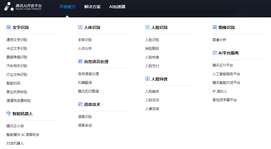 腾讯AI开放平台插图1
