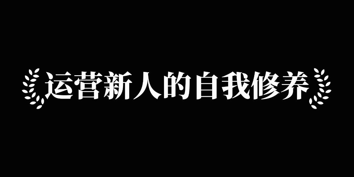 运营新人的自我修养插图