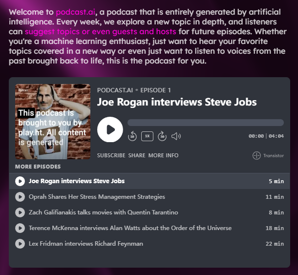 Podcast.ai插图