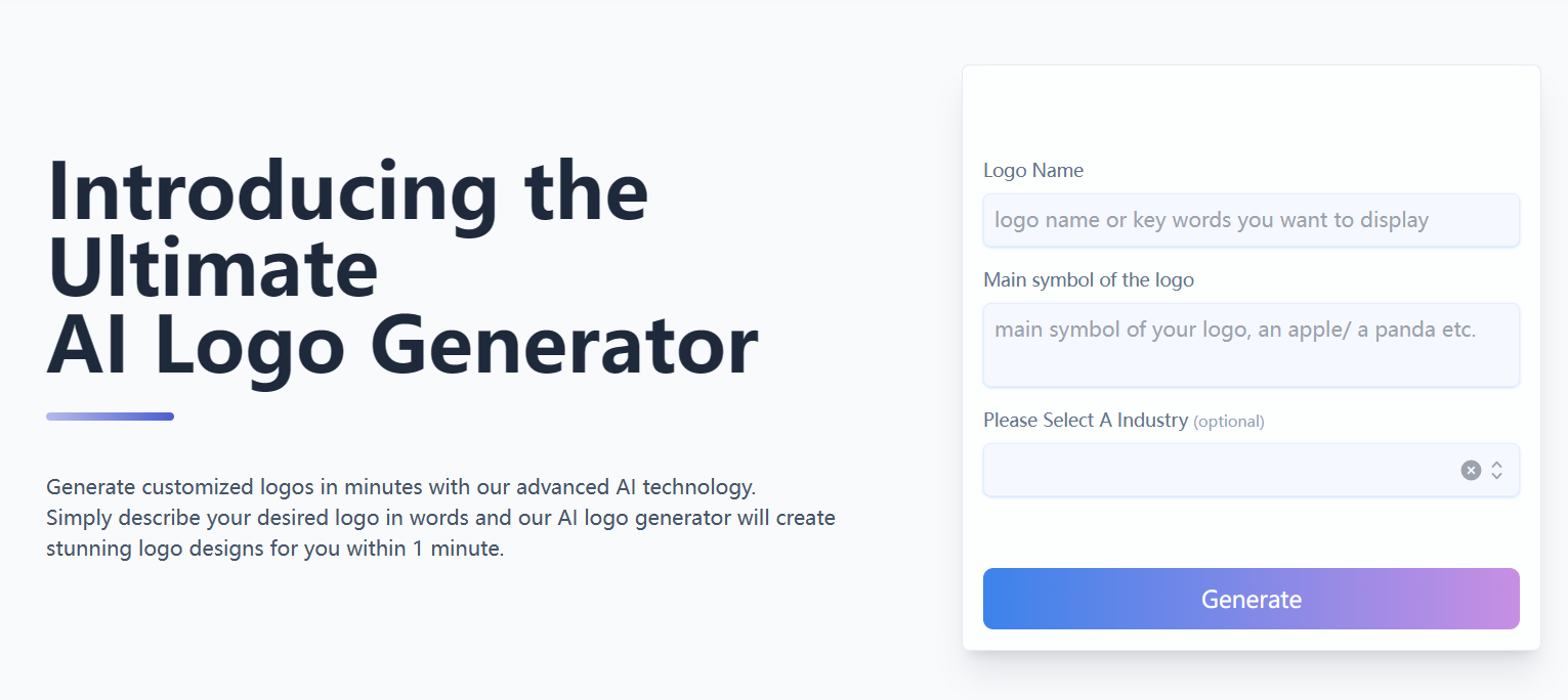 AI Logo Generator插图