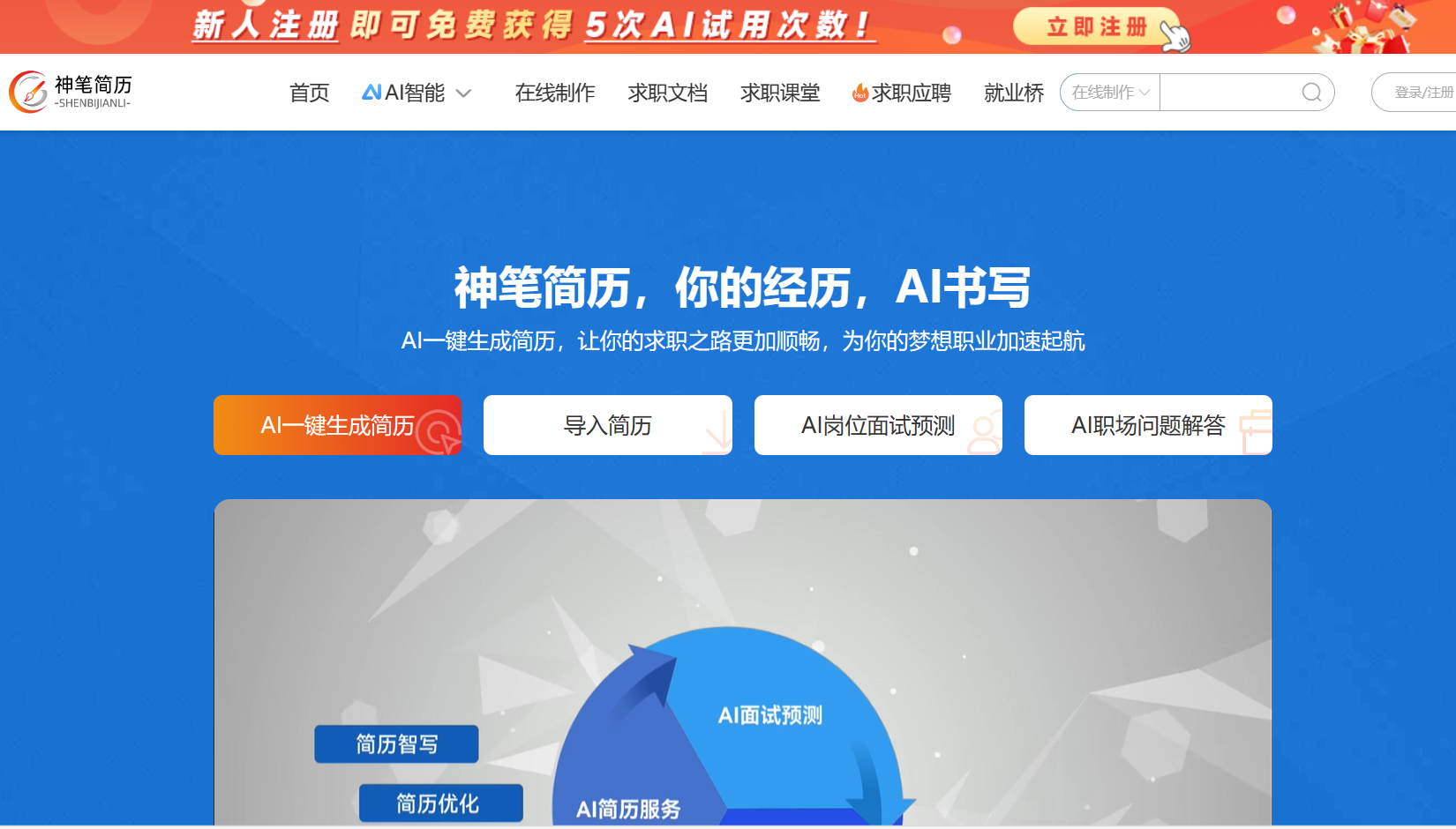 神笔简历插图
