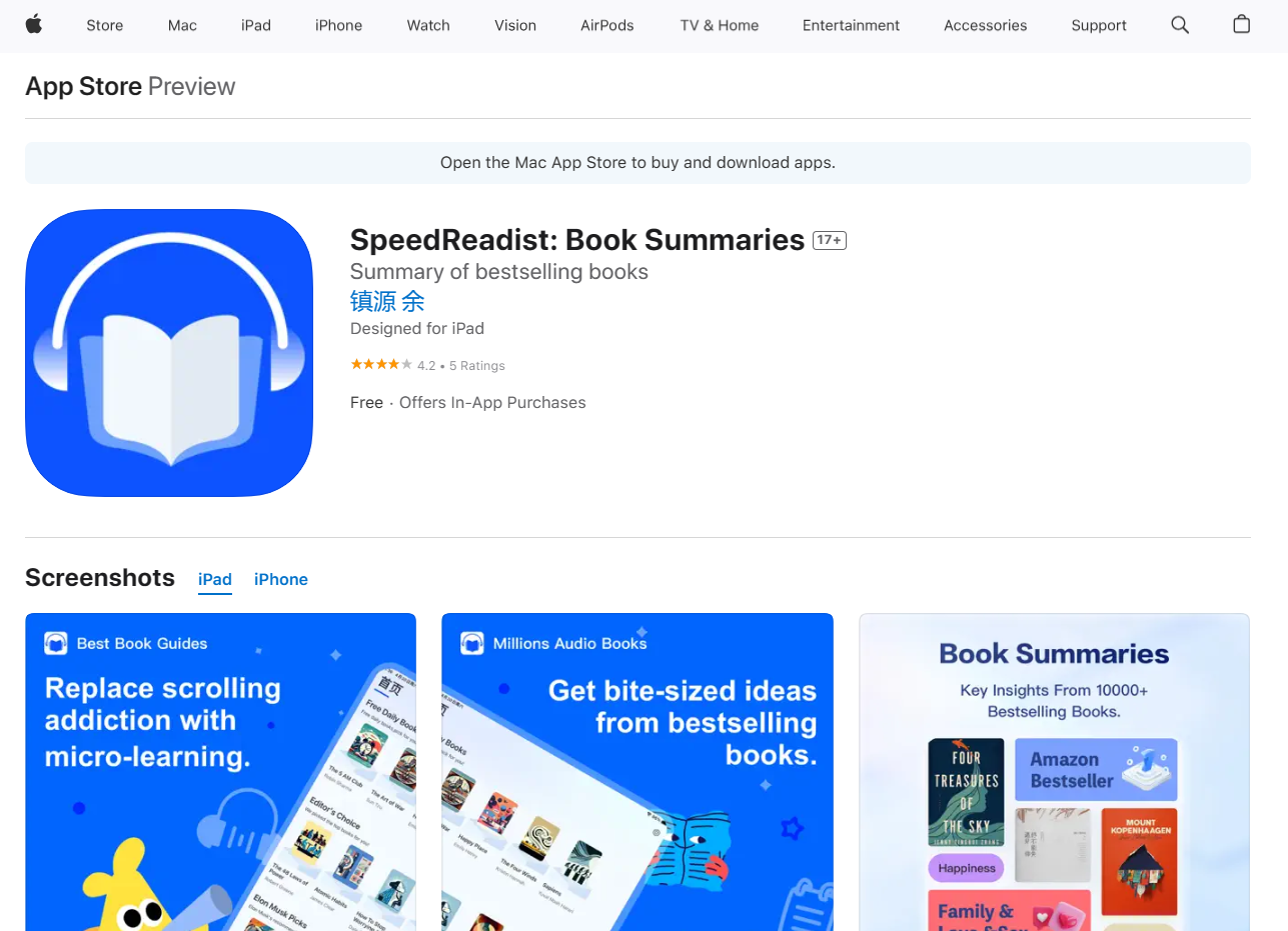 SpeedReadist图书摘要（IOS）插图