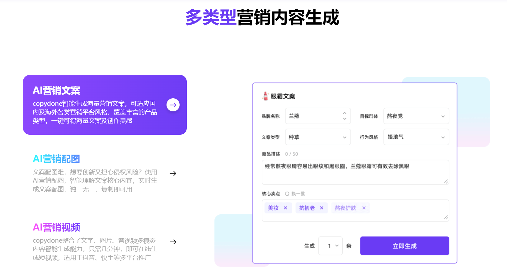 CopyDone-AI营销内容创作插图